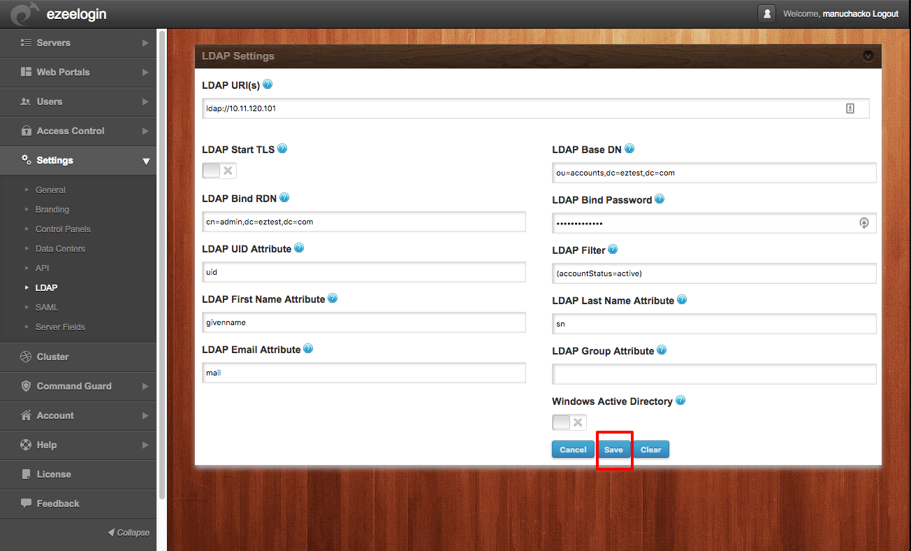 Centos 7 ldap server